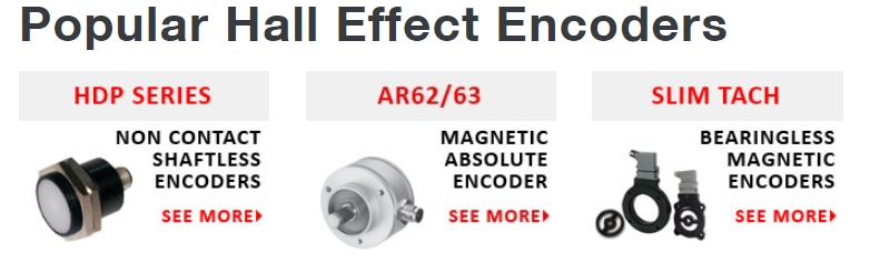 Encoders de Efeito Hall