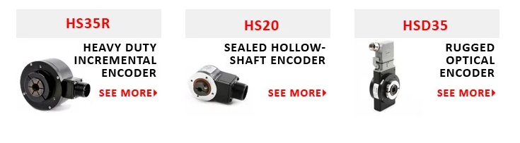 Encoders de Eixo Vazado Dynapar