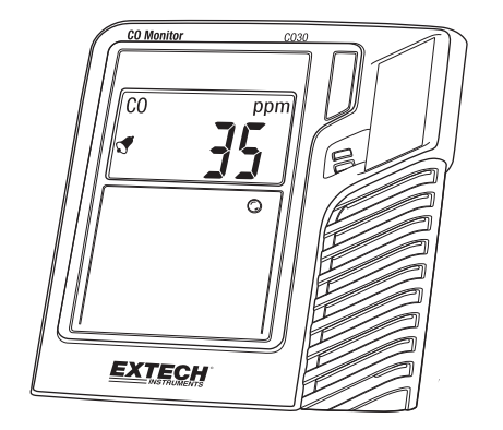 Monitor de CO Extech CO30