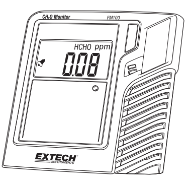 Monitor de Formaldeído Extech FM100