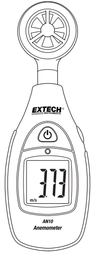 Anemômetro Extech AN10