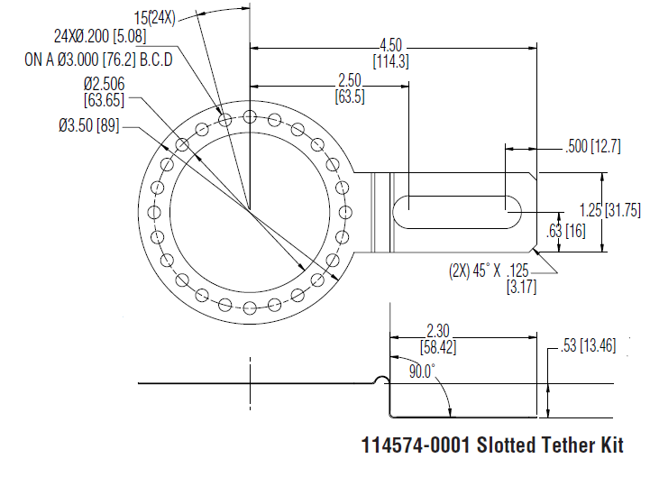 Kit de Fixação HS35R 114574-0001