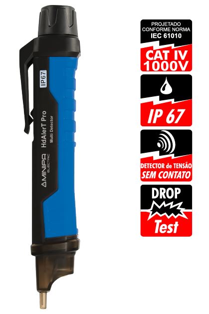 DETECTOR DE TENSÃO MINIPA HdAlert-Pro