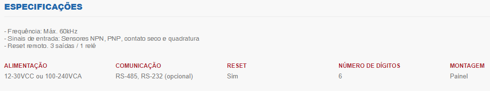 Contador Eletrônico TICO 772342
